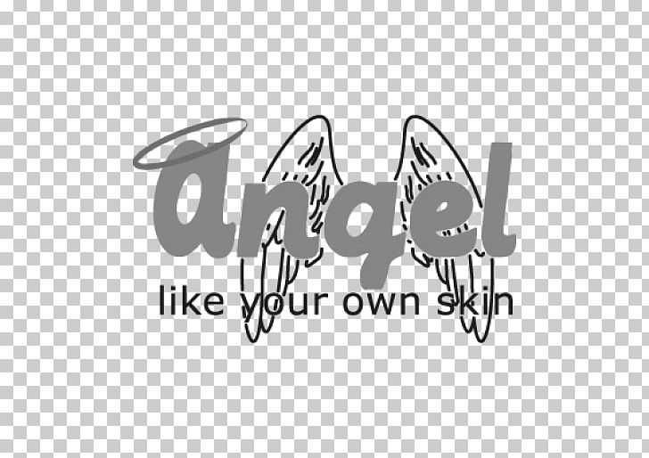 Logo Brand White PNG, Clipart, Angel, Angle, Area, Art, Black Free PNG Download