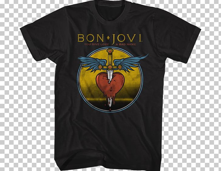 T-shirt Bon Jovi This House Is Not For Sale Tour You Give Love A Bad Name PNG, Clipart,  Free PNG Download