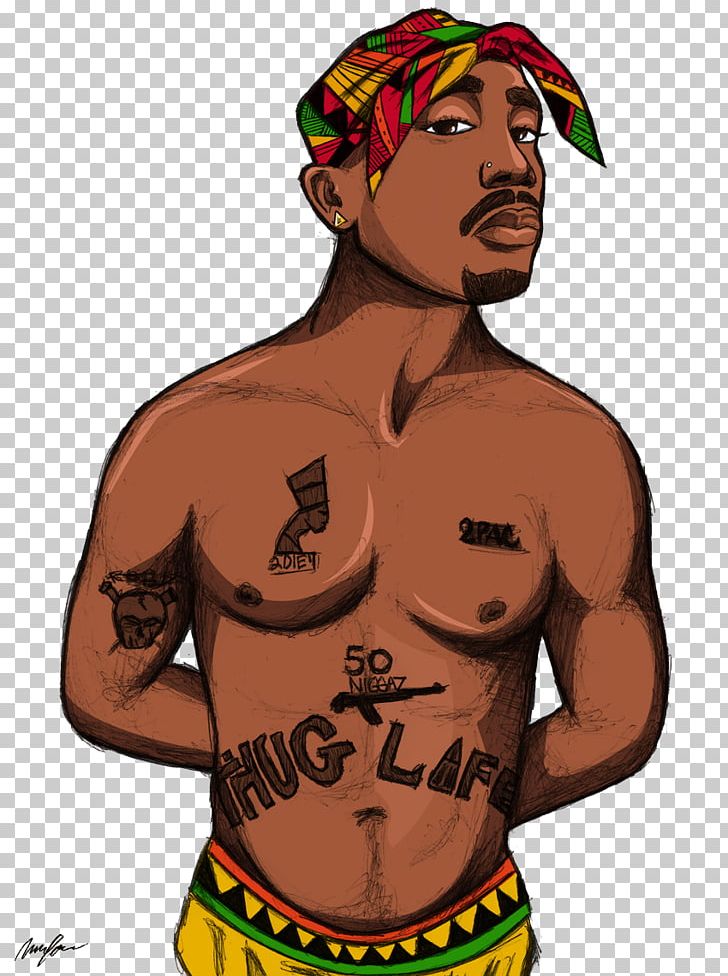 Tupac Shakur 2PAC PNG, Clipart, Abdomen, All Eyez On Me, Arm, Art, Cartoon Free PNG Download