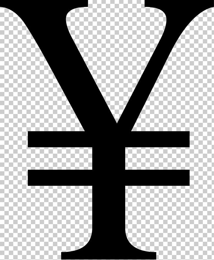 Yen Sign Japanese Yen Currency Symbol Renminbi PNG, Clipart, Black And White, Brand, Character, Coin, Currency Free PNG Download