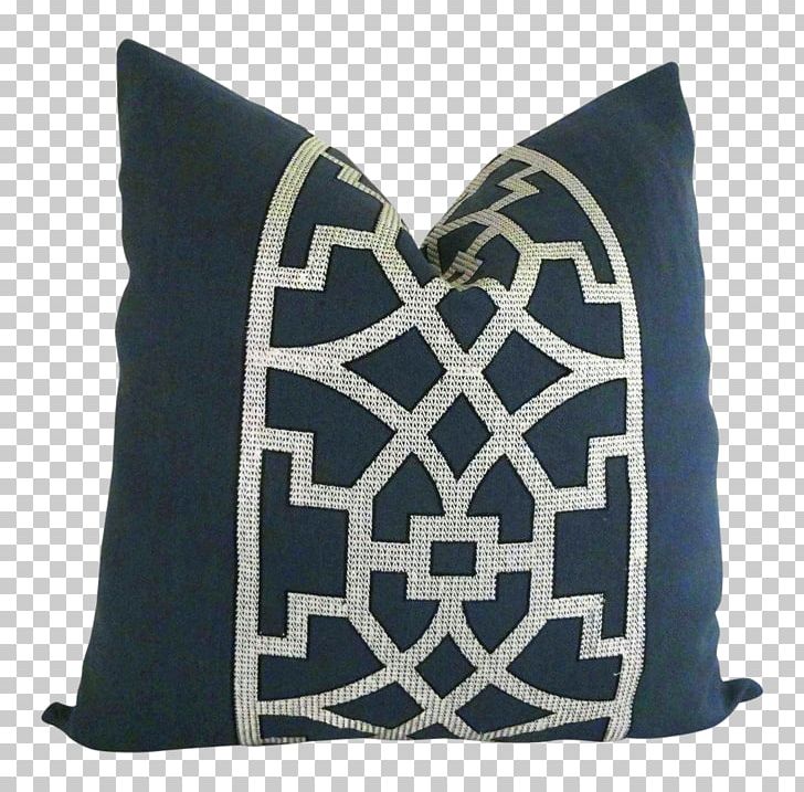 Textile Pillow Cushion Upholstery Linen PNG, Clipart, Blue, Cotton, Cushion, Embroidery, Interior Design Services Free PNG Download