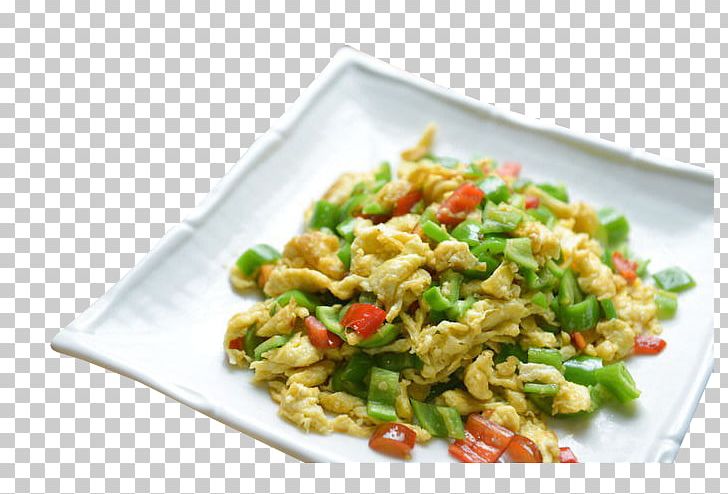 Thai Cuisine Scrambled Eggs Bell Pepper American Chinese Cuisine Fried Egg PNG, Clipart, Asian Food, Black Pepper, Capsicum Annuum, Chicken Egg, Chili Free PNG Download