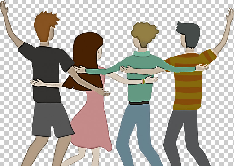 Cartoon Friendship Publicity Conversation PNG, Clipart, Cartoon, Conversation, Friends, Friendship, International Friendship Day Free PNG Download