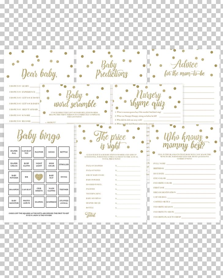 Baby Shower Game Infant Father Mother PNG, Clipart, Area, Baby Shower, Bingo, Bingo Cards, Entertainment Free PNG Download