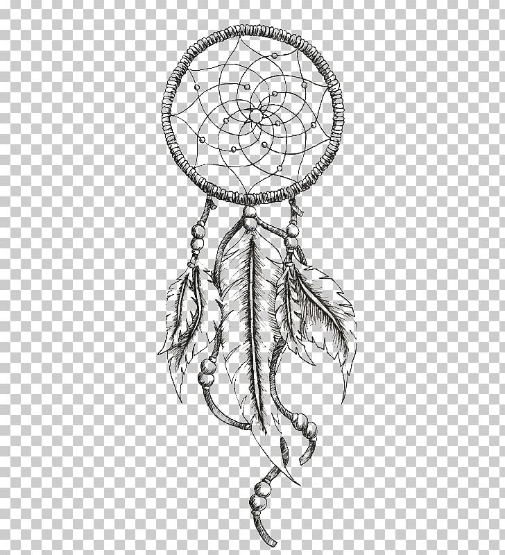 Dreamcatcher Tattoo Ink Black And Gray Png Clipart Black