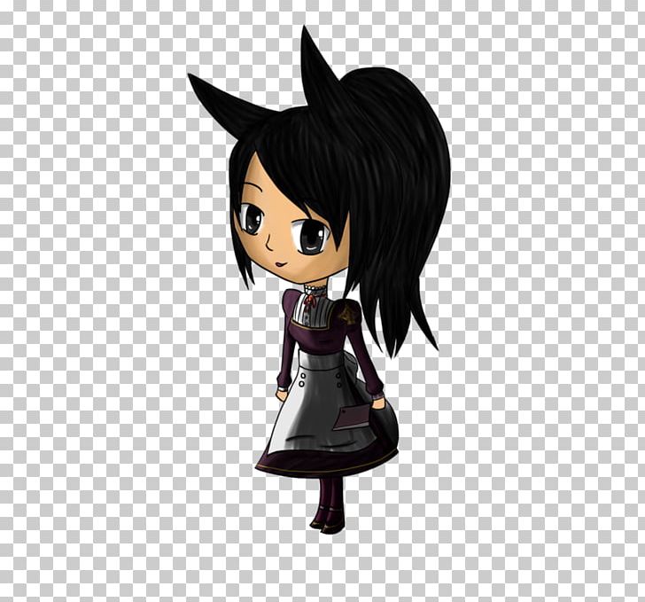 Black Hair Cartoon Figurine Character Fiction PNG, Clipart, Aloha Eyes, Black Hair, Cartoon, Character, Fiction Free PNG Download