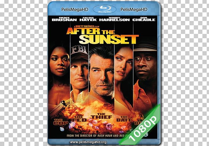 Pierce Brosnan Salma Hayek After The Sunset Woody Harrelson Blu-ray Disc PNG, Clipart, Actor, Album Cover, Bluray Disc, Brett Ratner, Comedy Free PNG Download