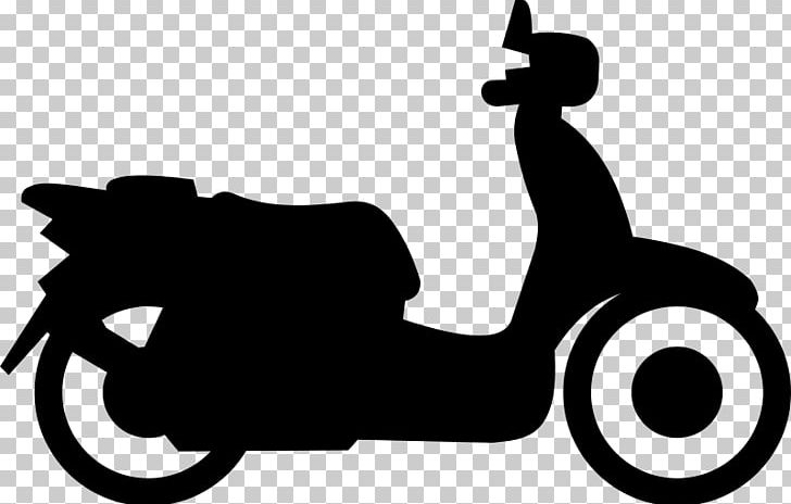 Scooter Motorcycle Moped PNG, Clipart, Artwork, Bicycle, Black And White, Cars, Drawing Free PNG Download