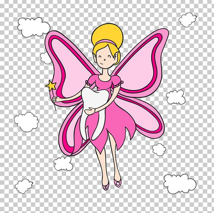 Tooth Fairy Child PNG, Clipart, Butterfly, Cartoon, Decoration, Fairies, Fairy Free PNG Download