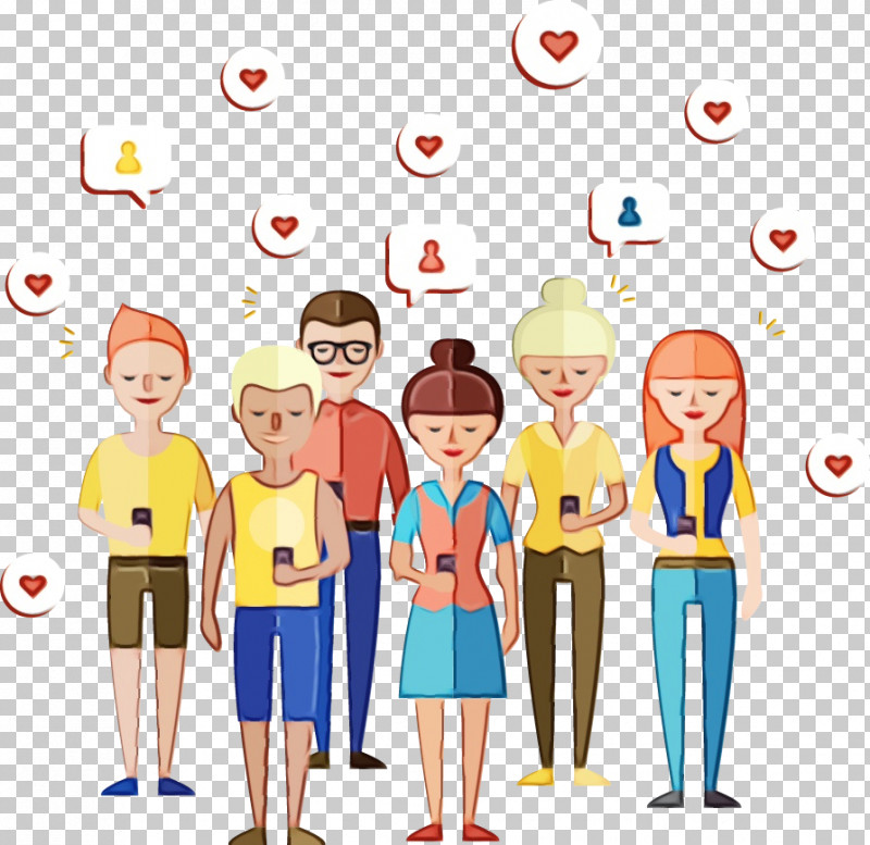 People Cartoon Social Group Sharing Child PNG, Clipart, Cartoon, Child, Paint, People, Sharing Free PNG Download