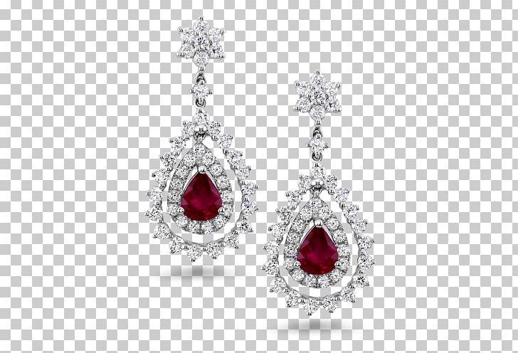 Earring Jewellery Ruby Gemstone Diamond PNG, Clipart, Body Jewelry, Bracelet, Carat, Charms Pendants, Christmas Ornament Free PNG Download