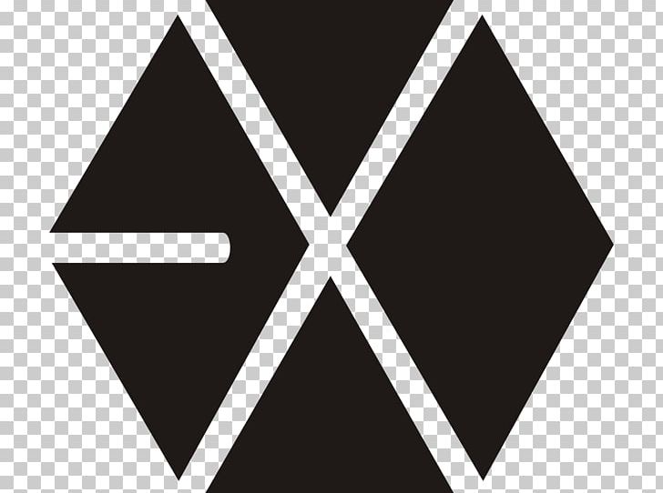 EXO K-pop Logo Mama XOXO PNG, Clipart, Angle, Art, Black, Black And White, Brand Free PNG Download