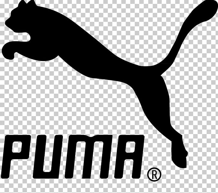 Tracksuit Puma T-shirt Logo Clothing PNG, Clipart, Black, Black And White, Brand, Carnivoran, Cat Free PNG Download