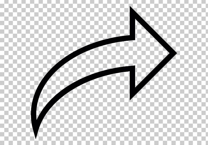 Arrow Computer Icons Curve PNG, Clipart, Angle, Area, Arrow, Black, Black And White Free PNG Download