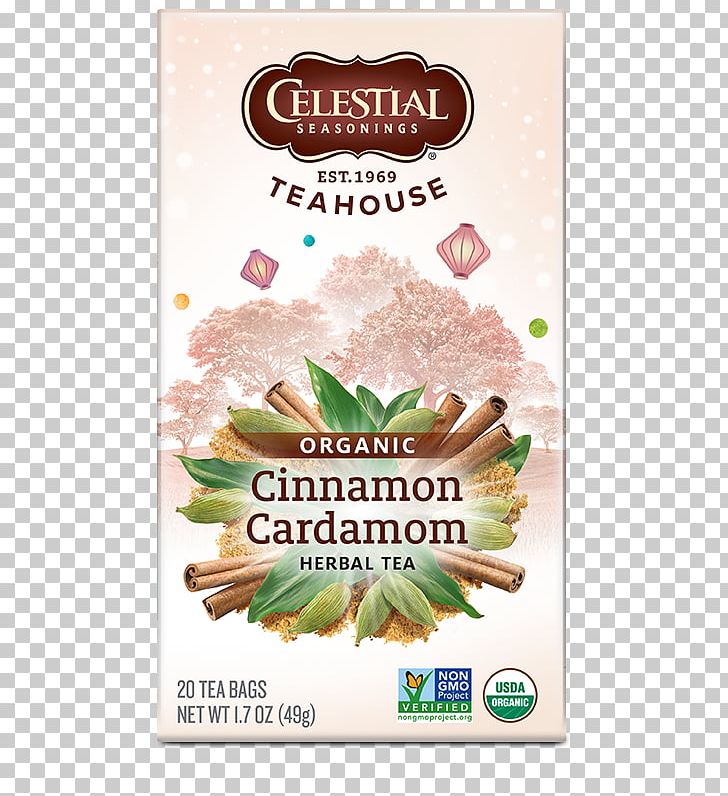 Green Tea Masala Chai Celestial Seasonings Organic Food PNG, Clipart, Caffeine, Cardamom, Celestial Seasonings, Cinnamon Tea, Flavor Free PNG Download