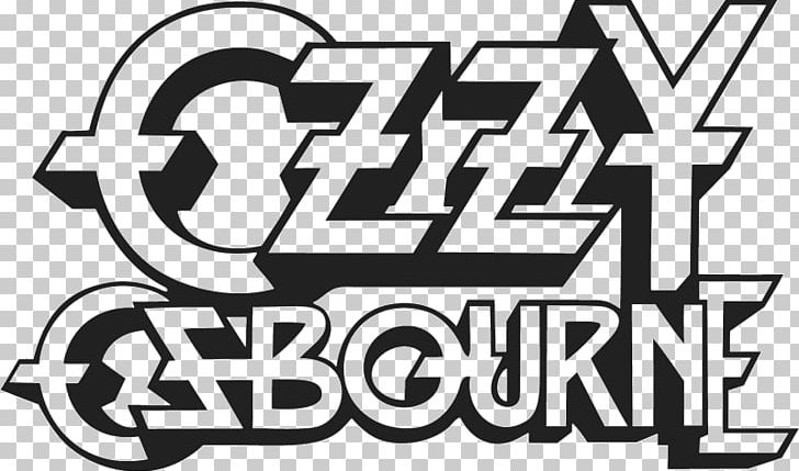 Logo Musician Heavy Metal PNG, Clipart, Area, Black And White, Black Sabbath, Blizzard Of Ozz, Brand Free PNG Download