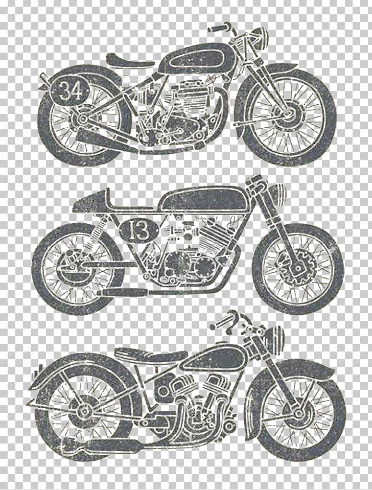 Motorcycle Chopper PNG, Clipart, Automotive Design, Bicycle Part, Bicycle Wheel, Black And White, Cars Free PNG Download