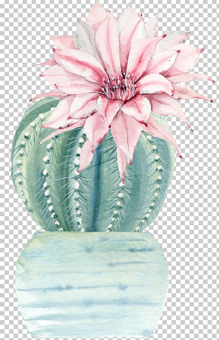 Water Color Flower Plant Cactus PNG, Clipart, Atmosphere, Botany, Cactaceae, Color Splash, Flower Free PNG Download