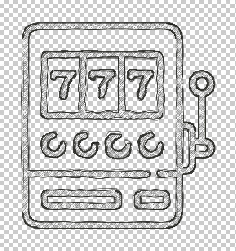 Casino Icon Slot Machine With Sevens Icon PNG, Clipart, Black, Black And White, Car, Casino Icon, Computer Hardware Free PNG Download