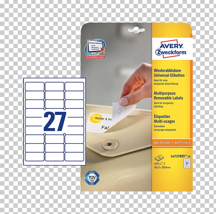Paper Label Printing Avery Dennison Avery Zweckform PNG, Clipart, Adhesive, Avery Dennison, Avery Zweckform, Box, Brand Free PNG Download