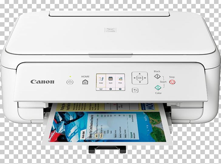 Paper Multi-function Printer Inkjet Printing Canon PNG, Clipart, B W, Canon, Canon Pixma, Electronic Device, Electronics Free PNG Download