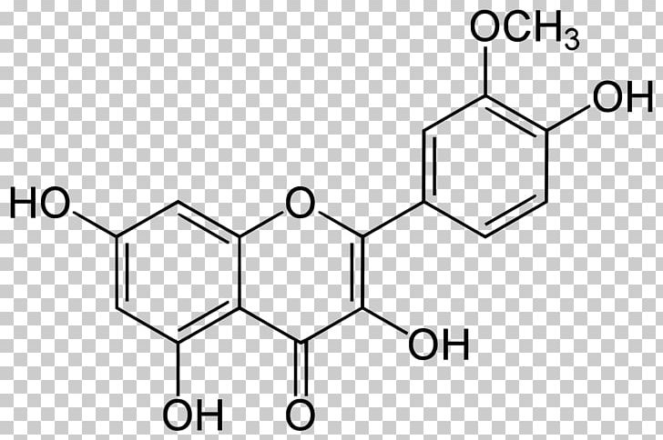 Quercetin Flavonoid Flavonols Myricetin Chemical Structure PNG, Clipart, Angle, Area, Black And White, Brand, Chemical Compound Free PNG Download