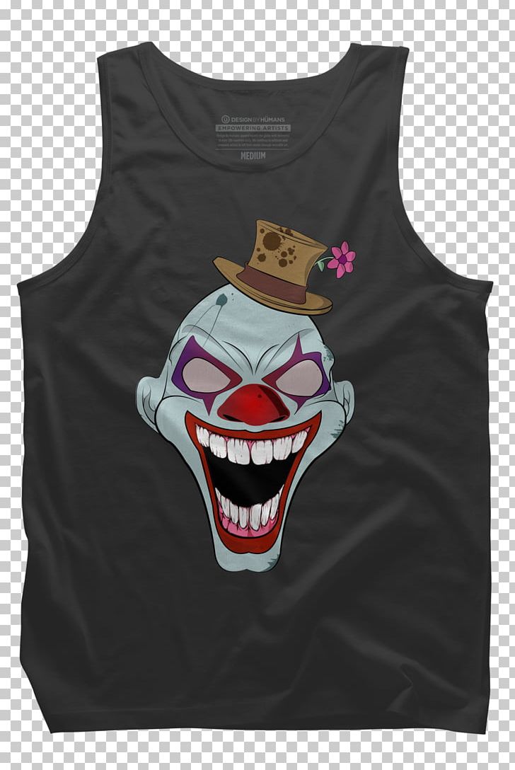 T-shirt Sleeveless Shirt Gilets Clown PNG, Clipart, Brand, Character, Clothing, Clown, Crazy Free PNG Download