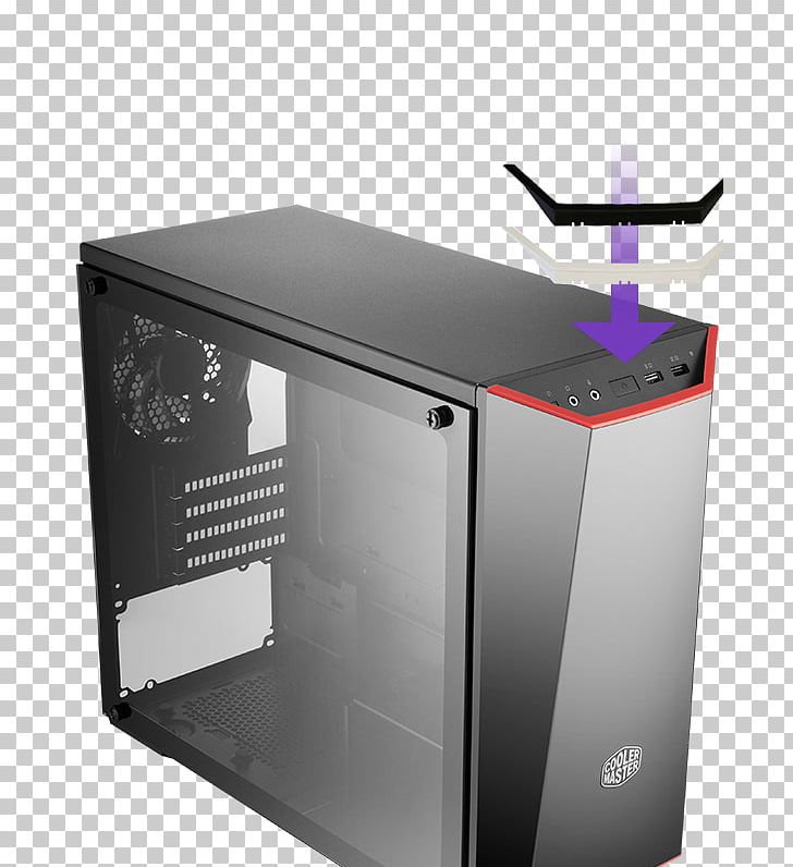 Computer Cases & Housings Power Supply Unit Cooler Master MicroATX PNG, Clipart, 80 Plus, Angle, Computer Cases, Computer Hardware, Computer System Cooling Parts Free PNG Download