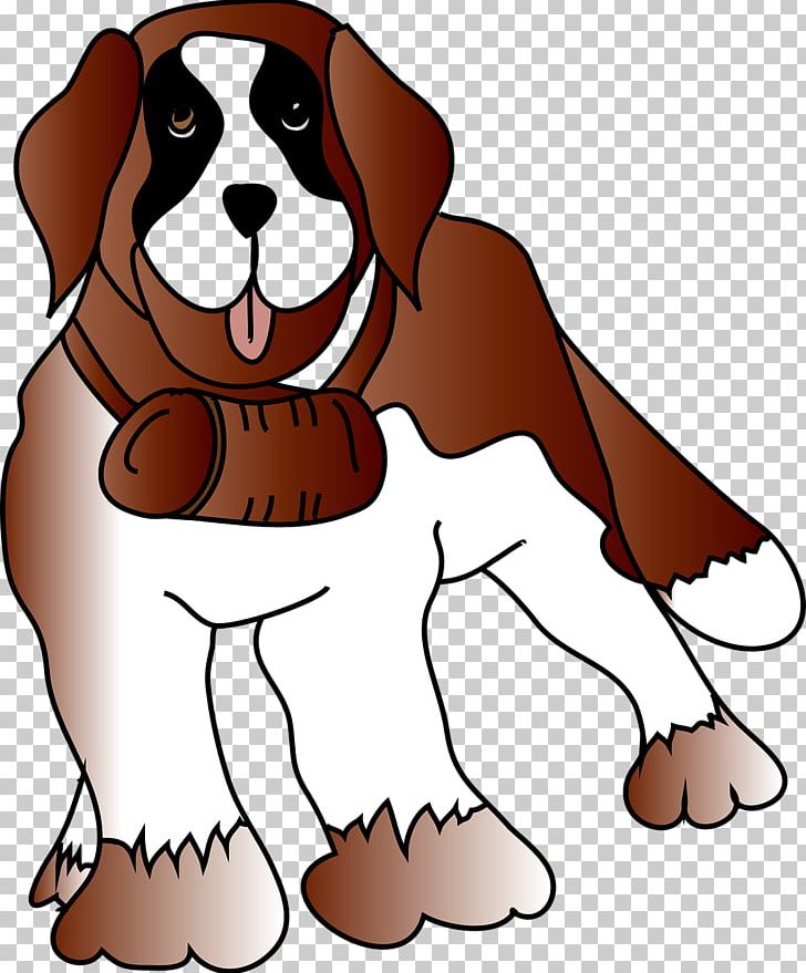 St. Bernard Labrador Retriever Puppy Drawing PNG, Clipart, Animal, Animals, Carnivoran, Cartoon Puppy, Cute Puppy Free PNG Download