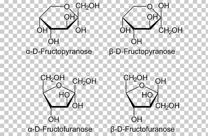 Fructose Haworth Projection Psicose Mannose Glucose PNG, Clipart, Angle, Area, Auto Part, Black And White, Brand Free PNG Download