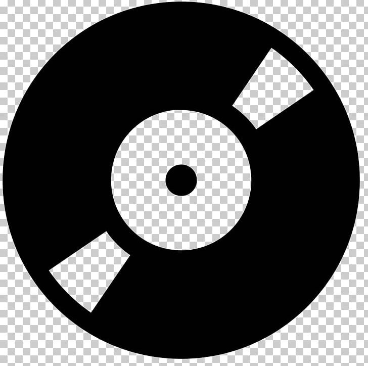 Musical Note Phonograph Record Disc Jockey Computer Icons PNG, Clipart, Art, Black, Black And White, Circle, Compact Disc Free PNG Download