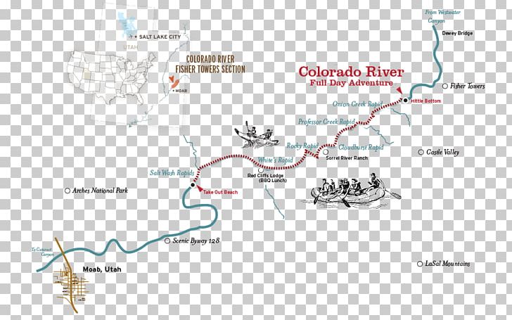 Moab Fisher Towers Map Colorado River Cataract Canyon PNG, Clipart, Angle, Area, Cataract Canyon, Colorado, Colorado River Free PNG Download