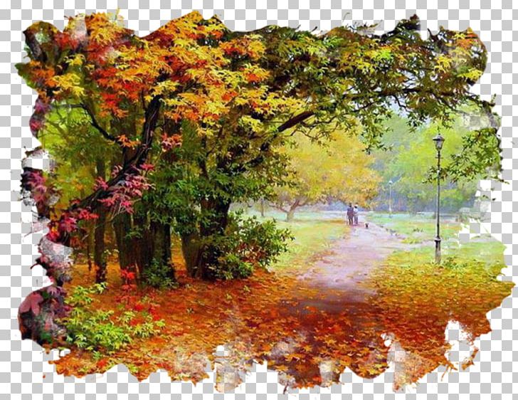 Painting Autumn Painter Season PNG, Clipart, Art, Autumn, Branch, Flora, Flower Free PNG Download