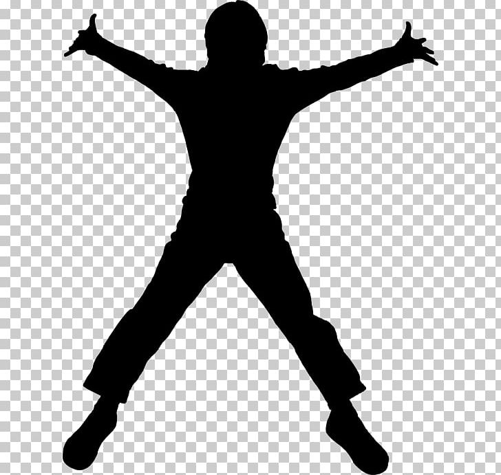Silhouette Child Person Drawing PNG, Clipart, Animals, Arm, Black And White, Child, Dance Free PNG Download