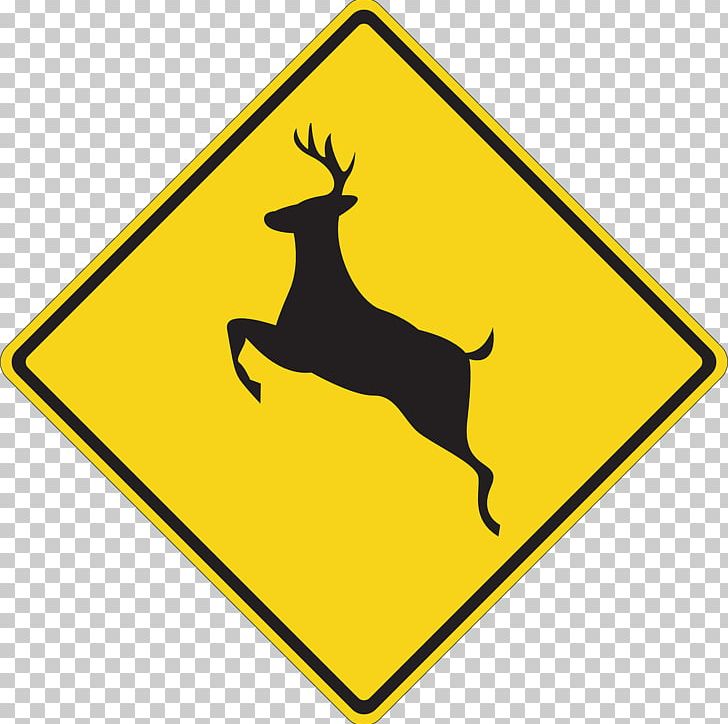 White-tailed Deer Warning Sign Traffic Sign PNG, Clipart, Animals, Antler, Area, Brand, Cross Free PNG Download