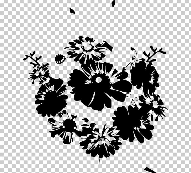 Flower Bouquet Black And White Floral Design Petal PNG, Clipart, Black, Black And White, Chrysanths, Computer Icons, Desktop Wallpaper Free PNG Download