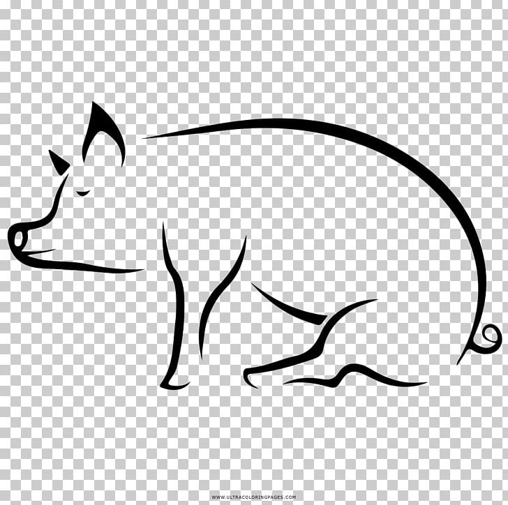 Pig PNG, Clipart, Artwork, Black, Black And White, Carnivoran, Cartoon Free PNG Download