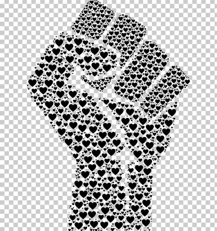 Raised Fist Love PNG, Clipart, Area, Art, Black, Black And White, Clip Art Free PNG Download