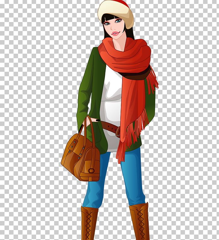 Winter Female Euclidean Woman PNG, Clipart, Apparel, Art, Character, Creative Background, Encapsulated Postscript Free PNG Download