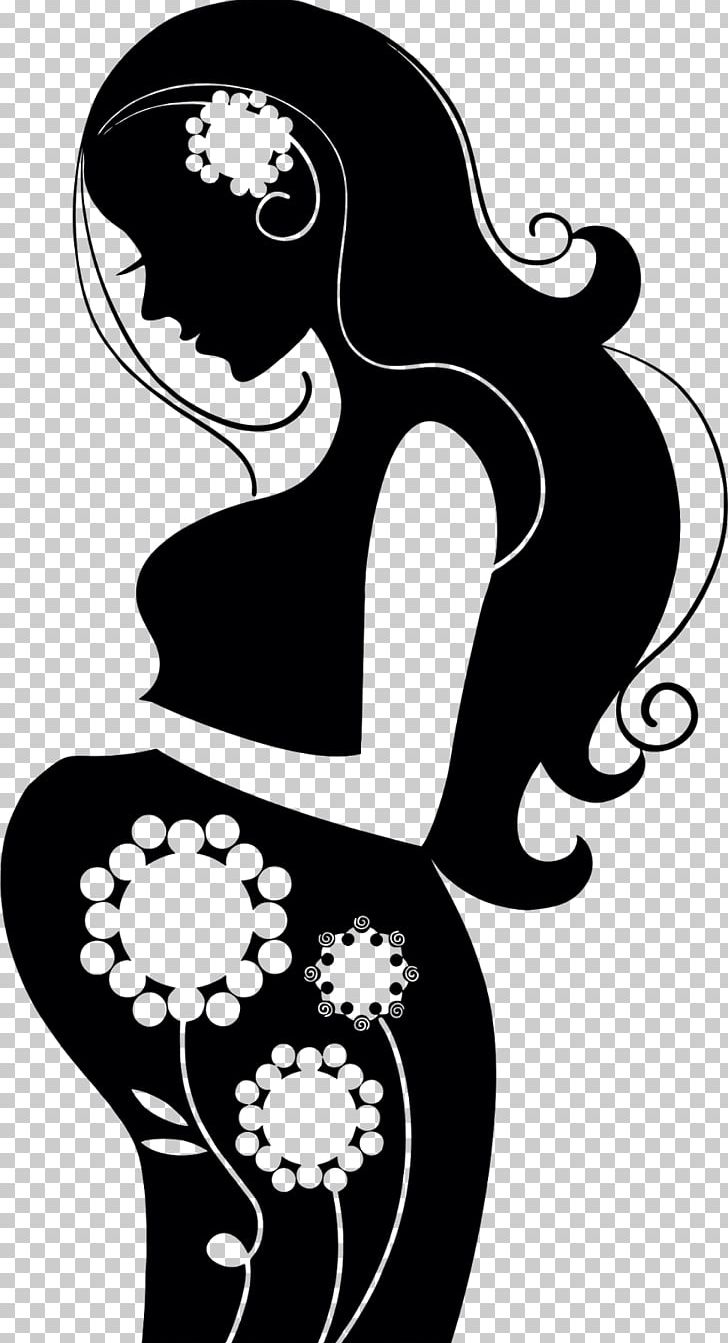 Pregnancy Childbirth PNG, Clipart, Artwork, Black, Black And White, Child, Fictional Character Free PNG Download