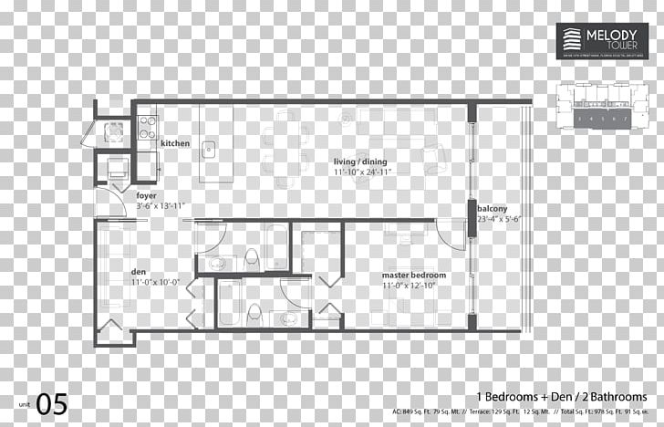 Floor Plan Melody Tower Apartment Room PNG, Clipart, Angle, Apartment, Area, Bedroom, Building Free PNG Download