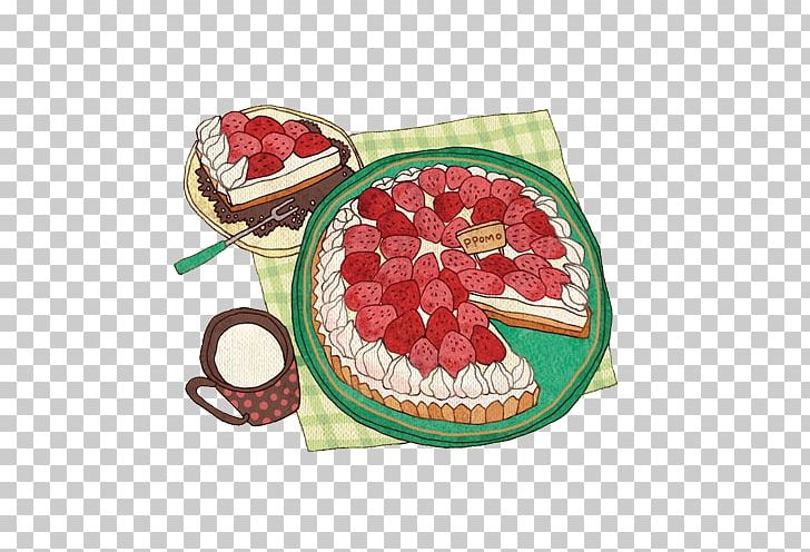 Jajangmyeon Birthday Cake Takoyaki Food Illustration PNG, Clipart, Berry, Birthday Card, Cake, Color, Color Paintings Free PNG Download