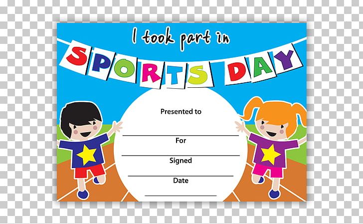 Sports Day Academic Certificate Education Diploma PNG, Clipart, Academic Certificate, Area, Banner, Cartoon, Diploma Free PNG Download