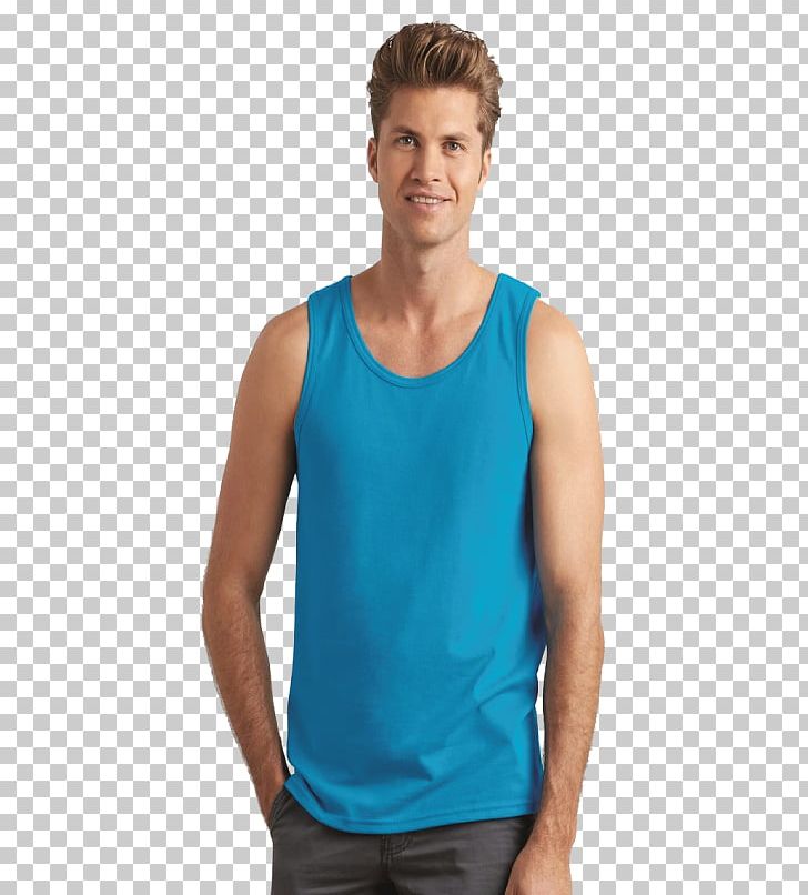 T-shirt Sleeveless Shirt Blue Top PNG, Clipart, Active Tank, Active Undergarment, Aqua, Arm, Blue Free PNG Download