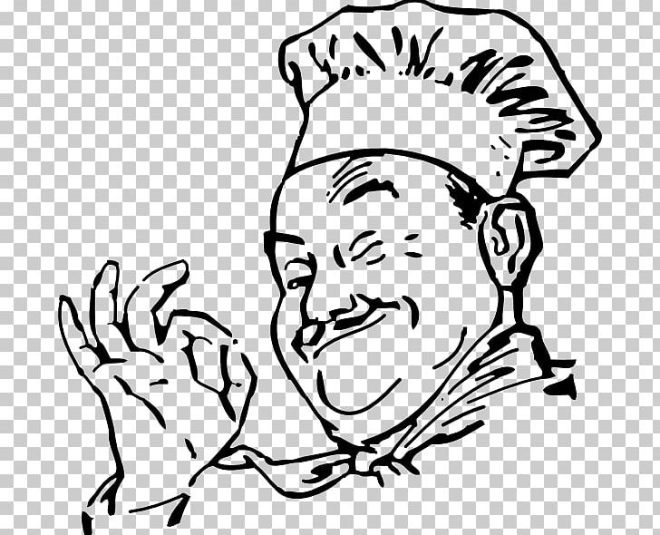 Chef's Uniform Cooking PNG, Clipart, Arm, Art, Artwork, Black, Black And White Free PNG Download