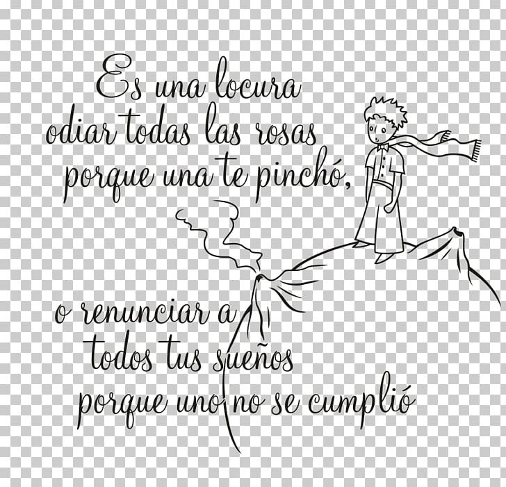 The Little Prince Sentence Book Quotation Aphorism PNG, Clipart, Angle, Area, Art, Black, Black And White Free PNG Download