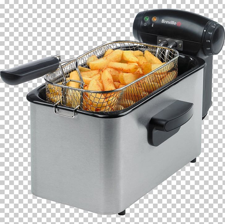 Deep Fryers Breville Pro Fryer Black Stainless Steel VDF100 Kitchen Home Appliance PNG, Clipart, Air Fryer, Breville, Brushed Metal, Contact Grill, Cookware Accessory Free PNG Download