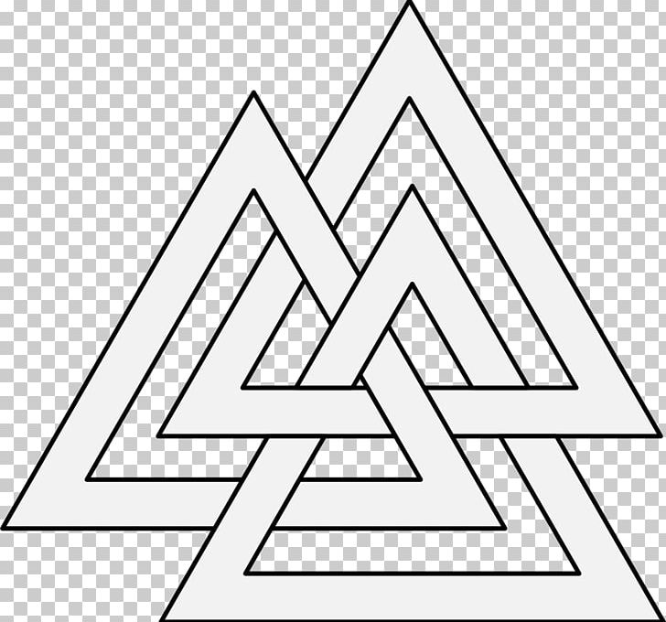 Odin Viking Age Valknut Old Norse PNG, Clipart, Angle, Area, Berserker, Birka Female Viking Warrior, Black And White Free PNG Download