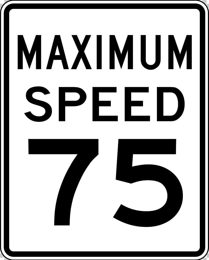 Speed Limit United States Manual On Uniform Traffic Control Devices Vehicle Miles Per Hour PNG, Clipart, Area, Black And White, Brand, Driving, Highway Free PNG Download