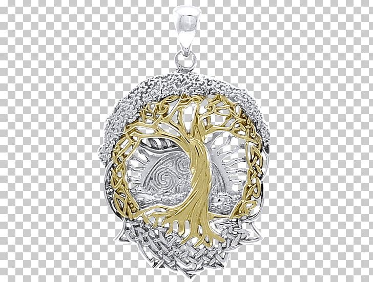 Tree Of Life Locket Charms & Pendants Gold Silver PNG, Clipart, Bling Bling, Body Jewelry, Celtic Sacred Trees, Celtic Tree, Charms Pendants Free PNG Download